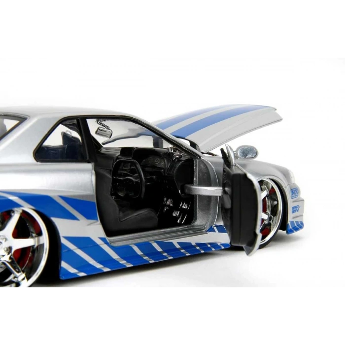 Jada 1/24 Fast & Furious 2002 Nissan Skyline GT-R R34