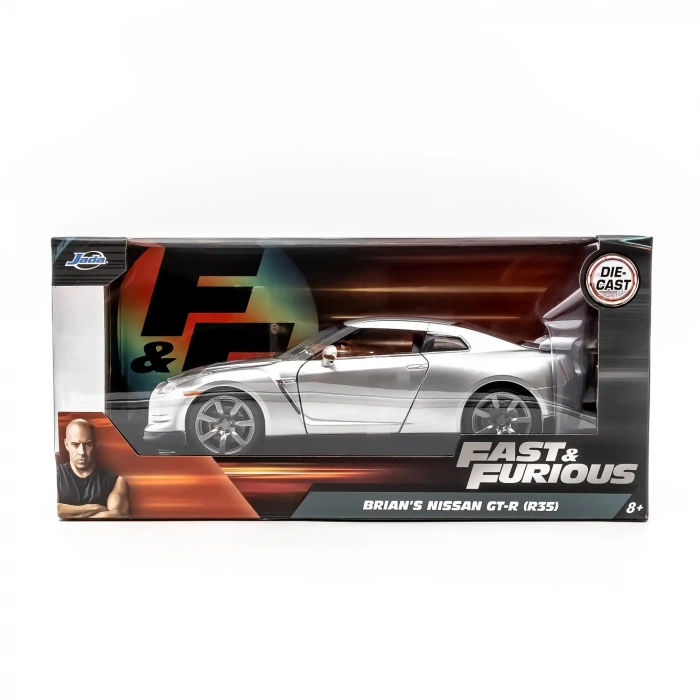 Jada 1/24 Jada Fast & Furious Brians Nissan GT-R (R35)