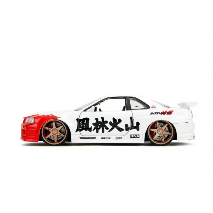 Jada 1/24 Street Fighter Nissan Skyline GTR