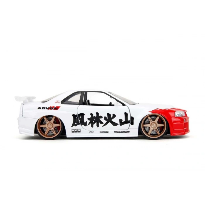 Jada 1/24 Street Fighter Nissan Skyline GTR
