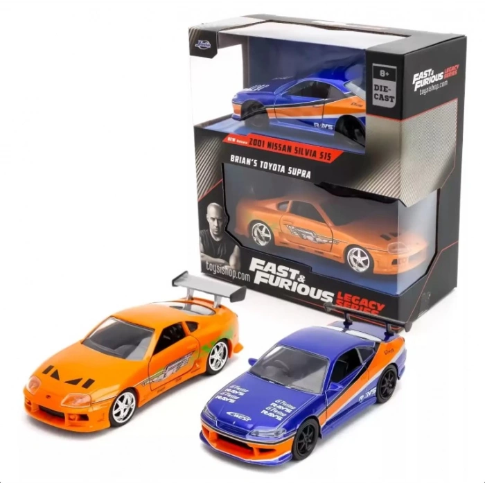 Jada 1/32 F&F Legacy Series Twin Pack 253202017