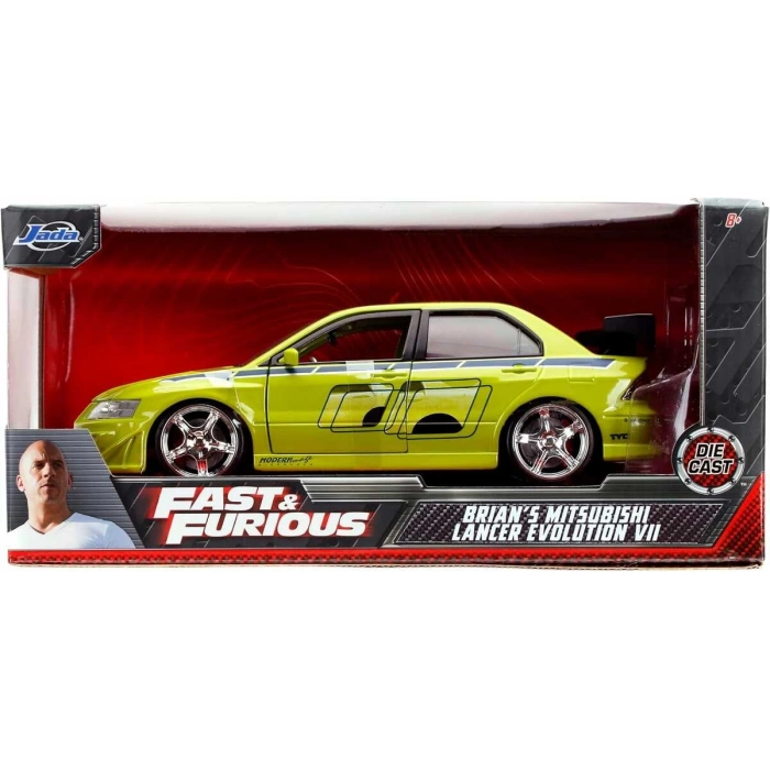 Jada 1/24 Fast & Furious: Brians 95 Mitsubishi Eclipse