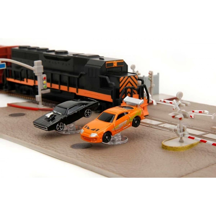 Jada Fast & Furious Nano Train Scene Diorama