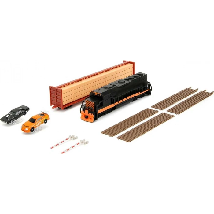 Jada Fast & Furious Nano Train Scene Diorama