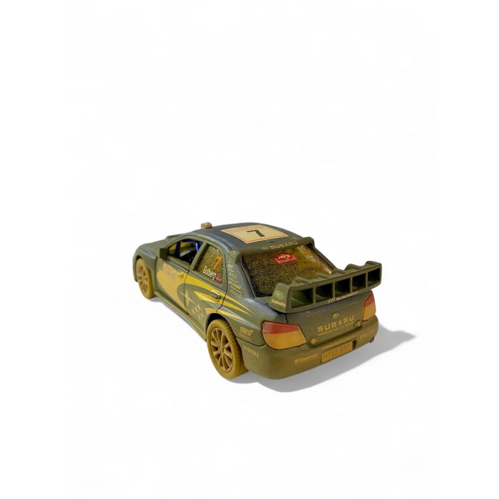 Kinsmart 1/36 2007 Subaru Impreza WRC “Muddy” Version (Çek Bırak)