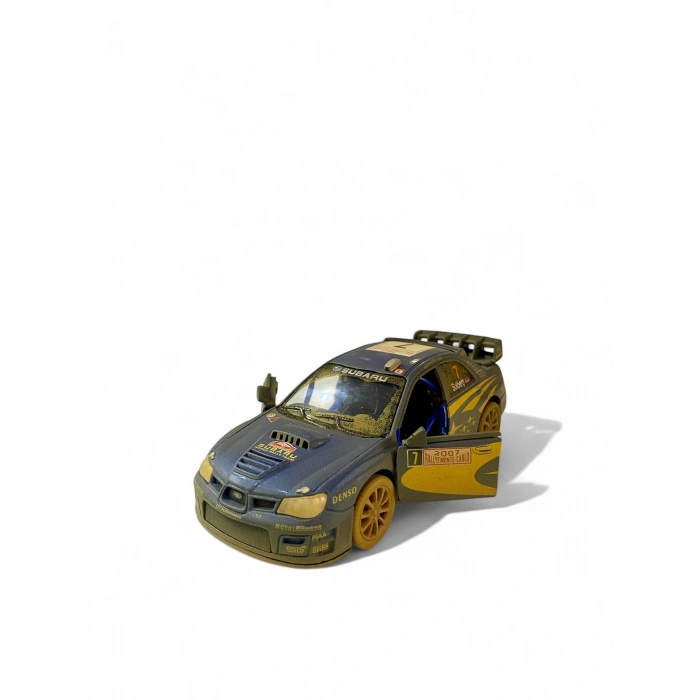 Kinsmart 1/36 2007 Subaru Impreza WRC “Muddy” Version (Çek Bırak)