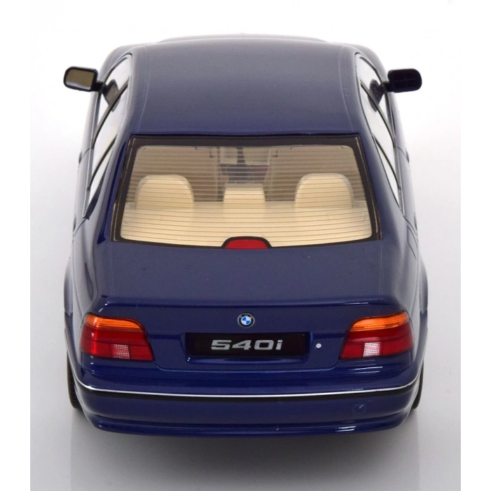 KK SCALE 181052 1/18 BMW 540i E39 Sedan 1995 Blue Metallic