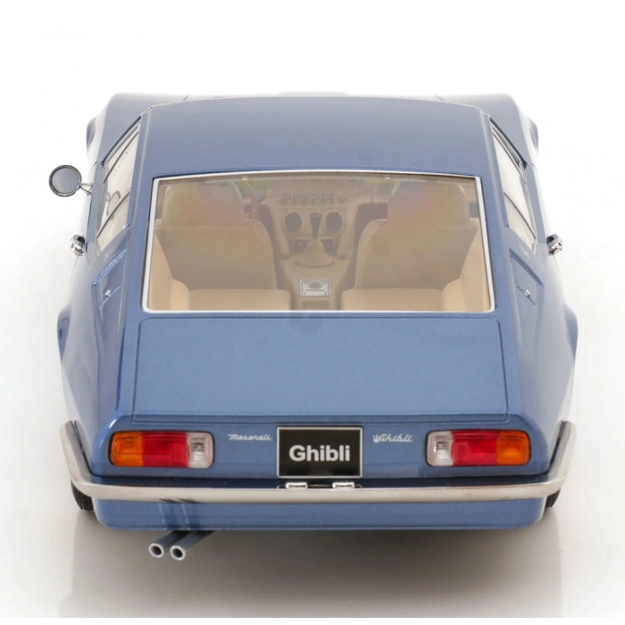 KK SCALE 181271 1/18 Maserati Ghibli Coupe 1969 Blue Metallic