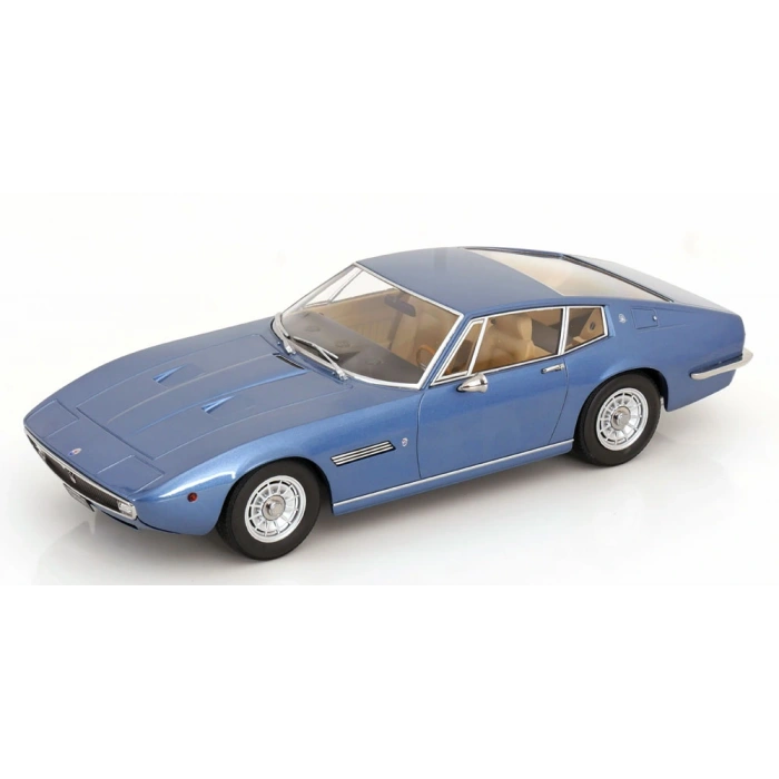 KK SCALE 181271 1/18 Maserati Ghibli Coupe 1969 Blue Metallic
