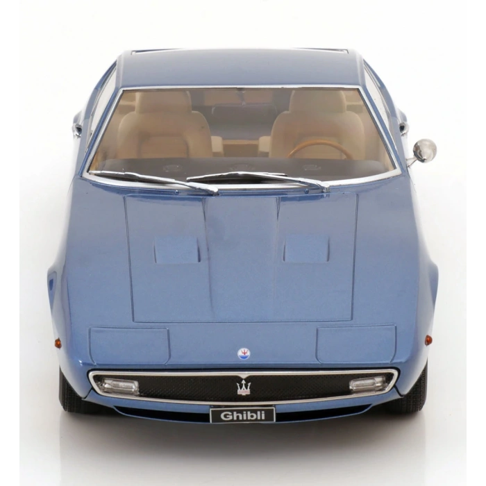 KK SCALE 181271 1/18 Maserati Ghibli Coupe 1969 Blue Metallic