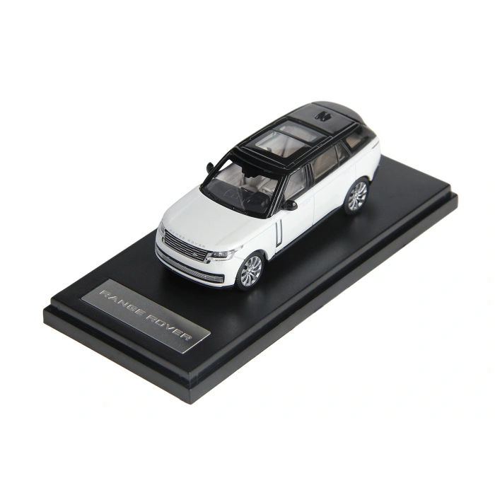 LCD Models 1/64 Range Rover White & Black 2022