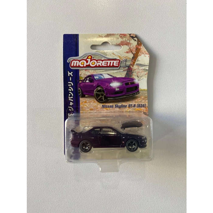 Majorette 1/64 Japan Series Premium Cars Nissan Skyline GT-R (R34)