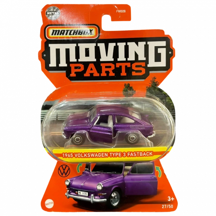 Matchbox Collectors  Moving Parts - 1965 Volkswagen Type 3 Fastback