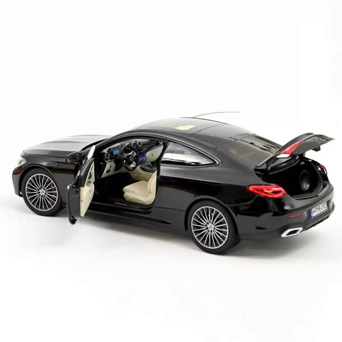 Norev 183937 1/18 Mercedes-Benz CLE Coupe 2024 Obsidian Black Metallic