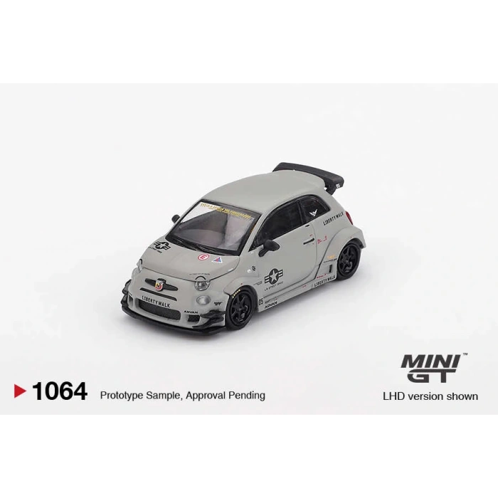 Mini GT 1/64 Abarth 595 LB-WORKS x Abas Works Fighters
