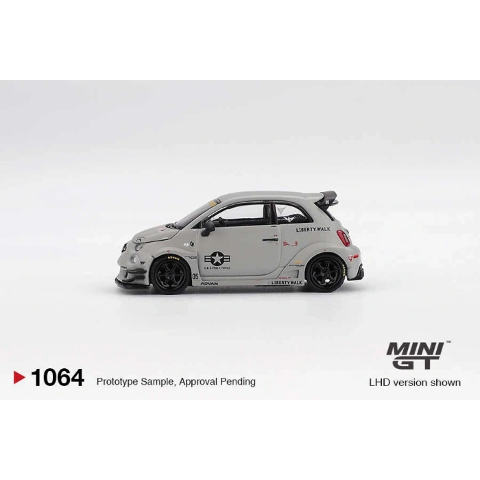 Mini GT 1/64 Abarth 595 LB-WORKS x Abas Works Fighters