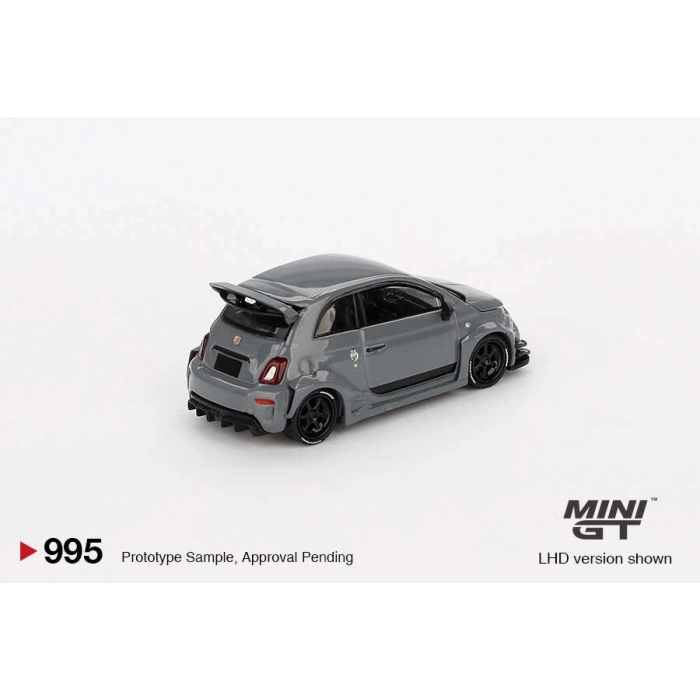 Mini GT MGT00995 1/64 Abarth 595 LB-WORKS x Abas Works Grey