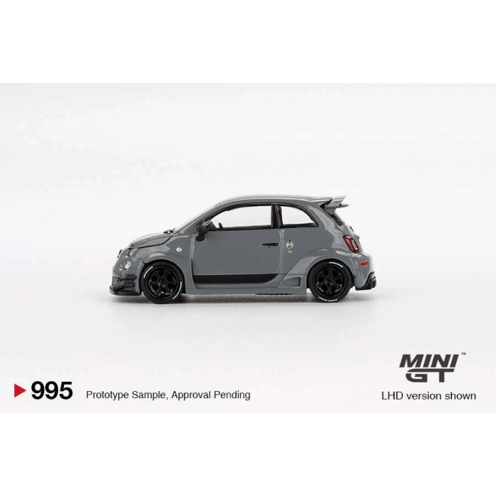 Mini GT MGT00995 1/64 Abarth 595 LB-WORKS x Abas Works Grey