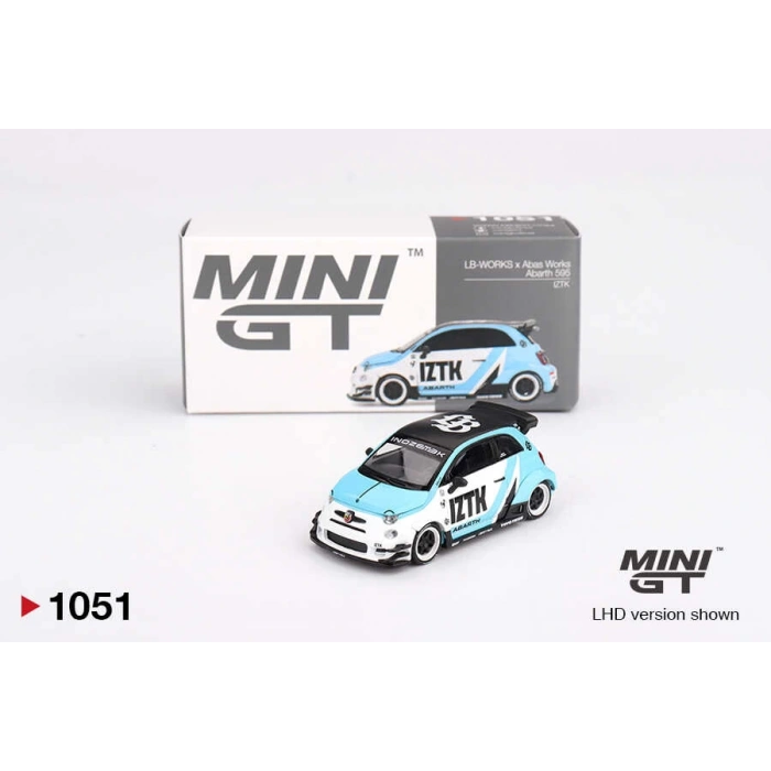 Mini GT MGT01051 1/64 Abarth 595 LB-WORKS x Abas Works IZTK