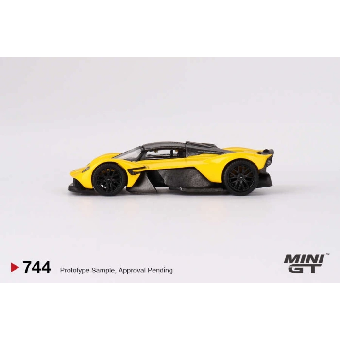 Mini GT 1/64 Aston Martin Valkyrie Sunburst Yellow MGT00744