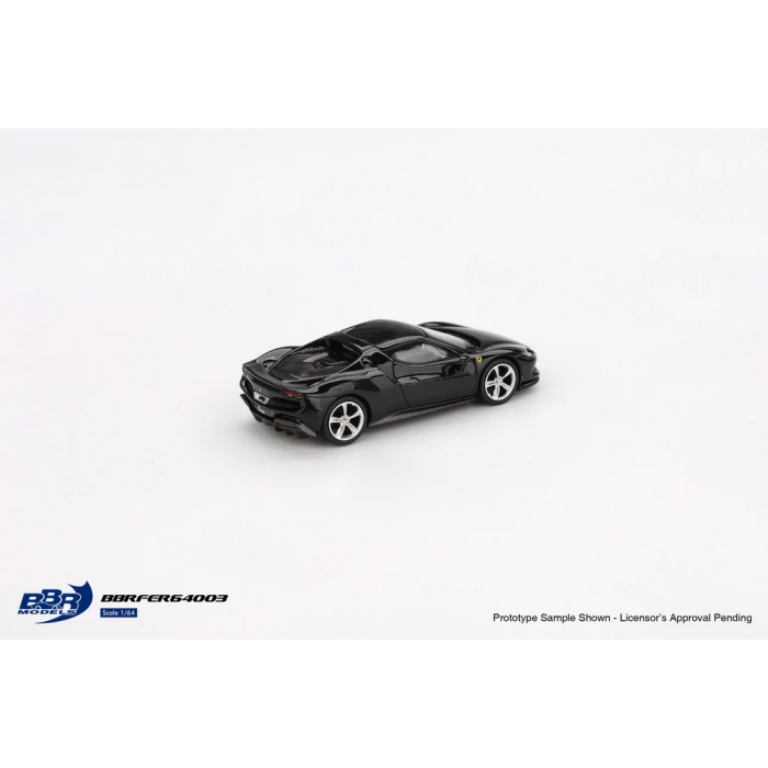 Mini GT - BRR BBRFER64003 1/64 Ferrari 296 GTB Nero Daytona