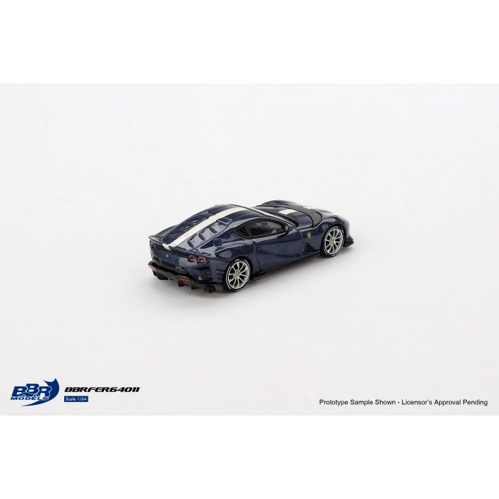 Mini GT - BBR BBRFER64011 1/64 BBR Ferrari 812 Competizione Blu Tour De France