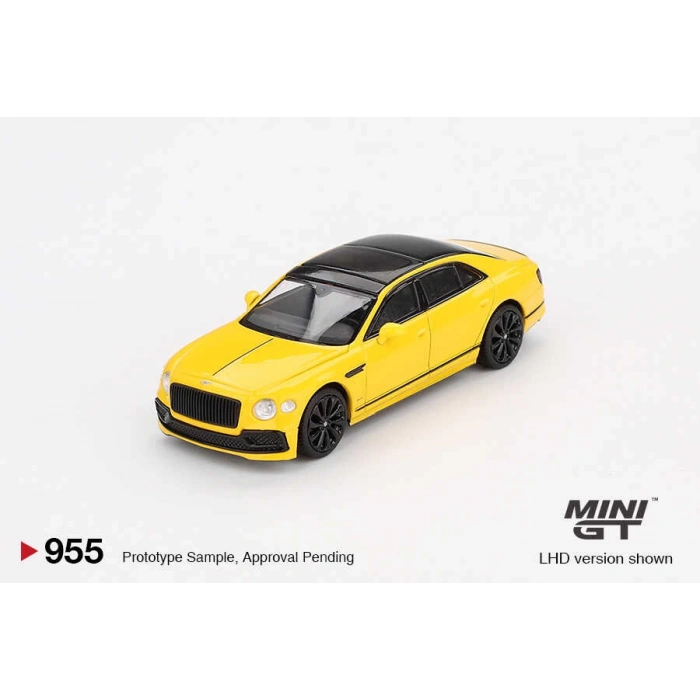 Mini GT 1/64 Bentley Flying Spur Monaco Yellow