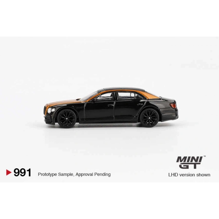 Mini GT 1/64 Bentley Flying Spur Orange Flame / Onyx MGT00991