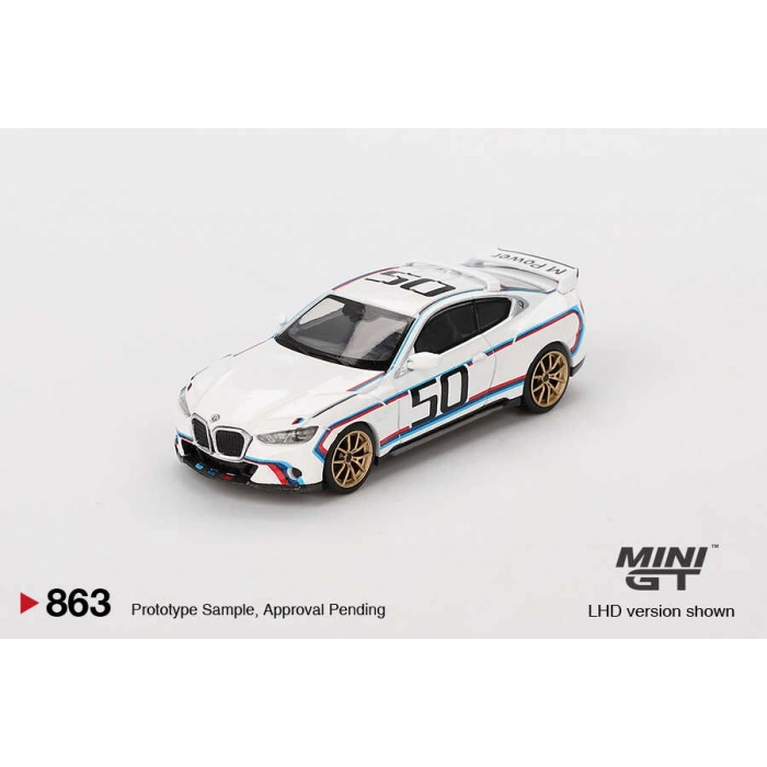 Mini GT MGT00863 1/64 BMW 3.0 CSL White
