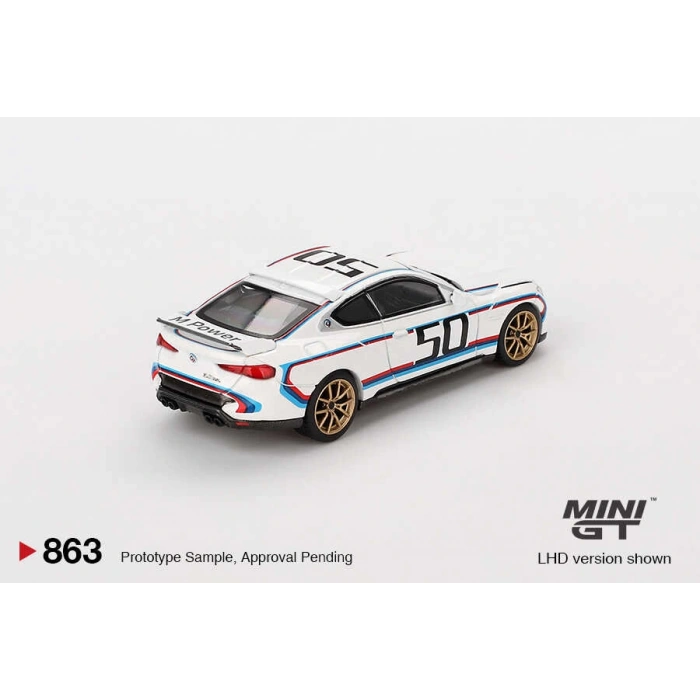 Mini GT MGT00863 1/64 BMW 3.0 CSL White