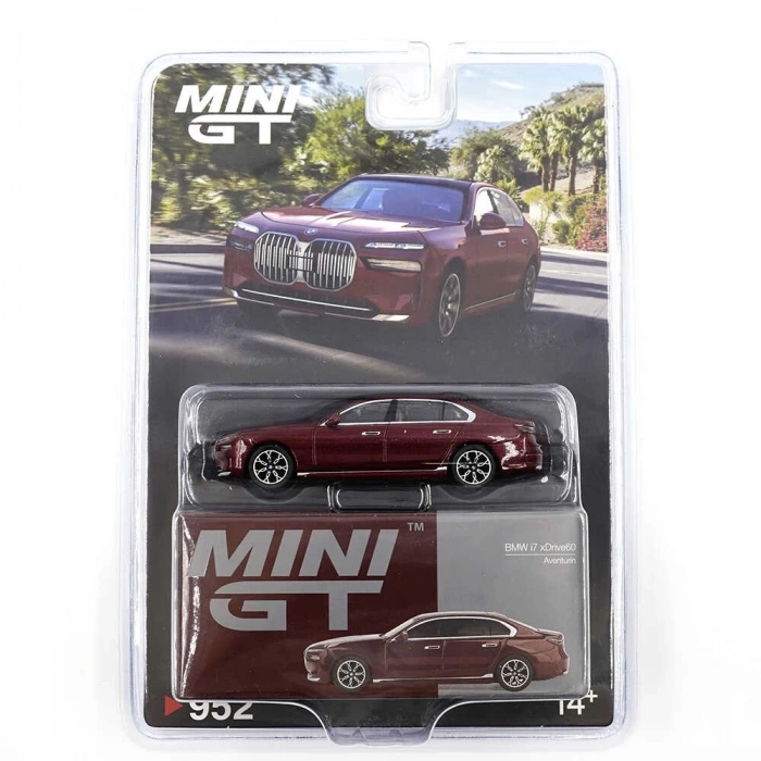 Mini GT 1/64 BMW i7 xDrive60 Aventurin - Blister Paket MGT00952-BL
