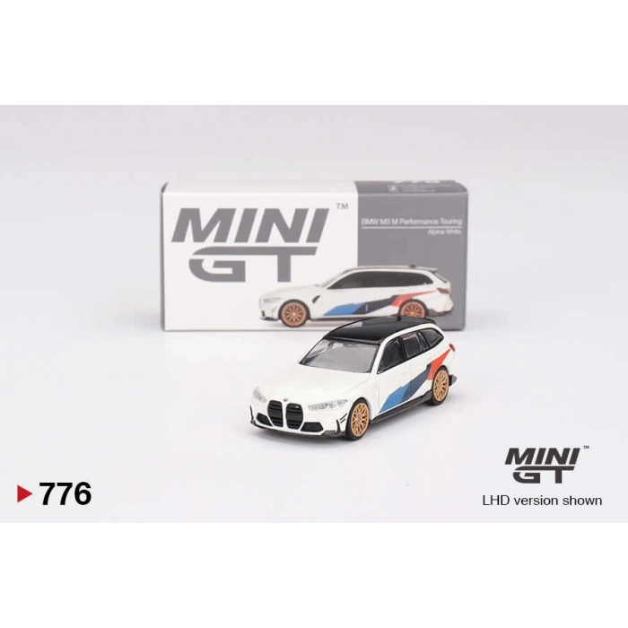 Mini GT MGT00776 1/64 BMW M3 M Performance Touring Alpine White
