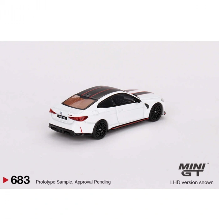 Mini GT 1/64 BMW M4 CSL Alpine White MGT00683