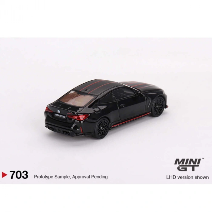 Mini GT 1/64 BMW M4 CSL Black Sapphire MGT00703