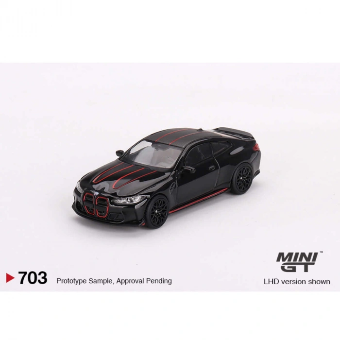 Mini GT 1/64 BMW M4 CSL Black Sapphire MGT00703
