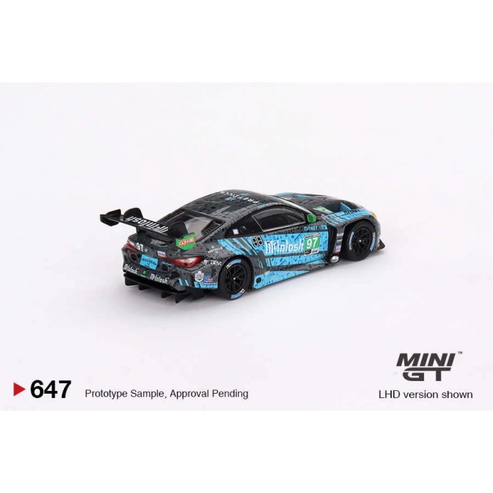 Mini GT 1/64 BMW M4 GT3 Turner Motorsport IMSA 2023 Laguna Seca GTD 2nd Place MGT00647
