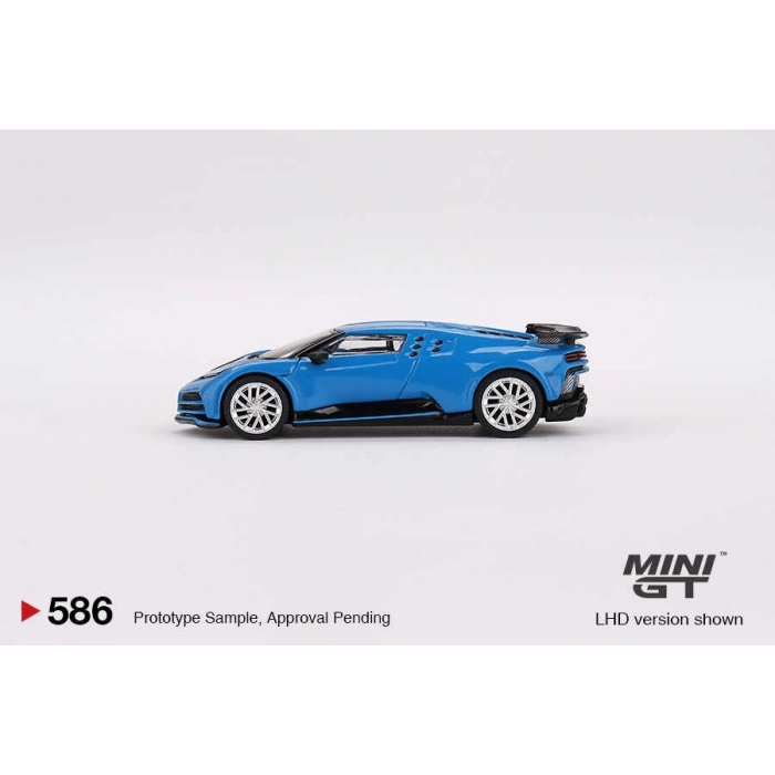 Mini GT 1/64 Bugatti Centodieci Blue Bugatti MGT00586