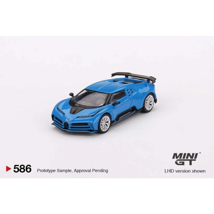 Mini GT 1/64 Bugatti Centodieci Blue Bugatti MGT00586