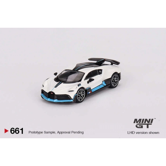 Mini GT MGT00661 1/64 Bugatti Divo White