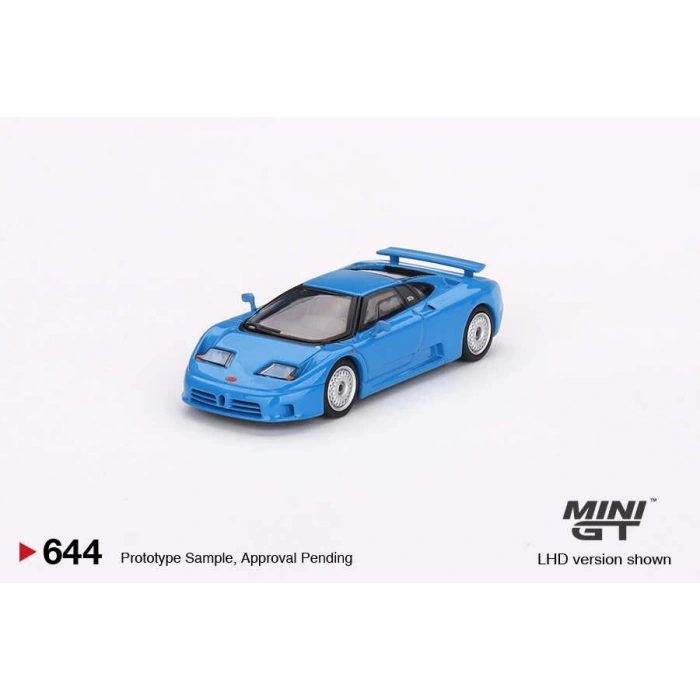 Mini GT MGT00644 1/64 Bugatti EB110 GT Blue Bugatti