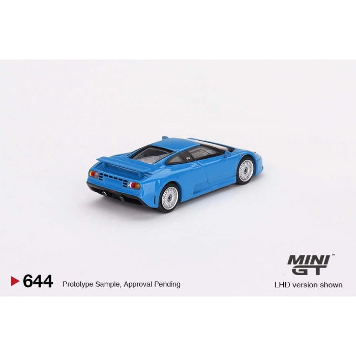 Mini GT MGT00644 1/64 Bugatti EB110 GT Blue Bugatti