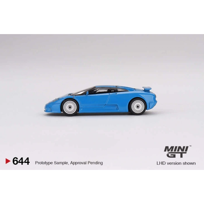 Mini GT MGT00644 1/64 Bugatti EB110 GT Blue Bugatti