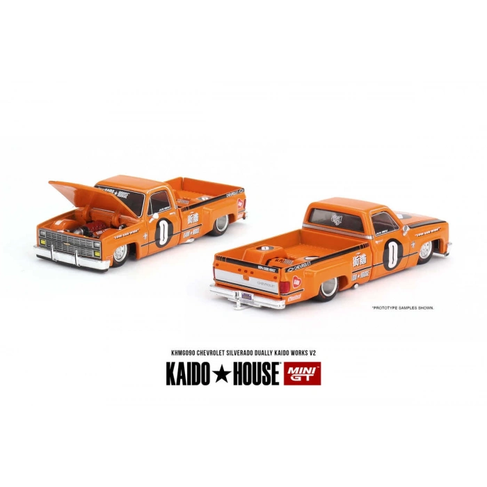 Mini GT 1/64 Chevrolet Silverado Dually KAIDO WORKS V2