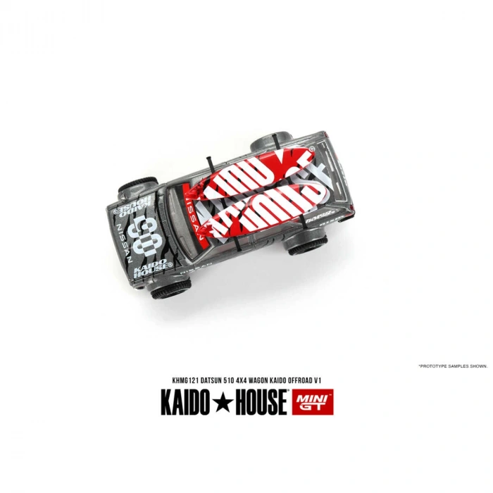 Mini GT 1/64 Datsun KAIDO 510 Wagon 4x4 Kaido Offroad V1 KHMG121