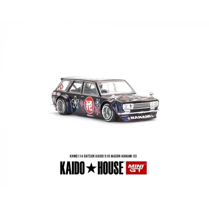 Mini GT 1/64 Datsun KAIDO 510 Wagon Hanami V3 KHMG114