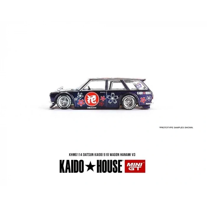 Mini GT 1/64 Datsun KAIDO 510 Wagon Hanami V3 KHMG114