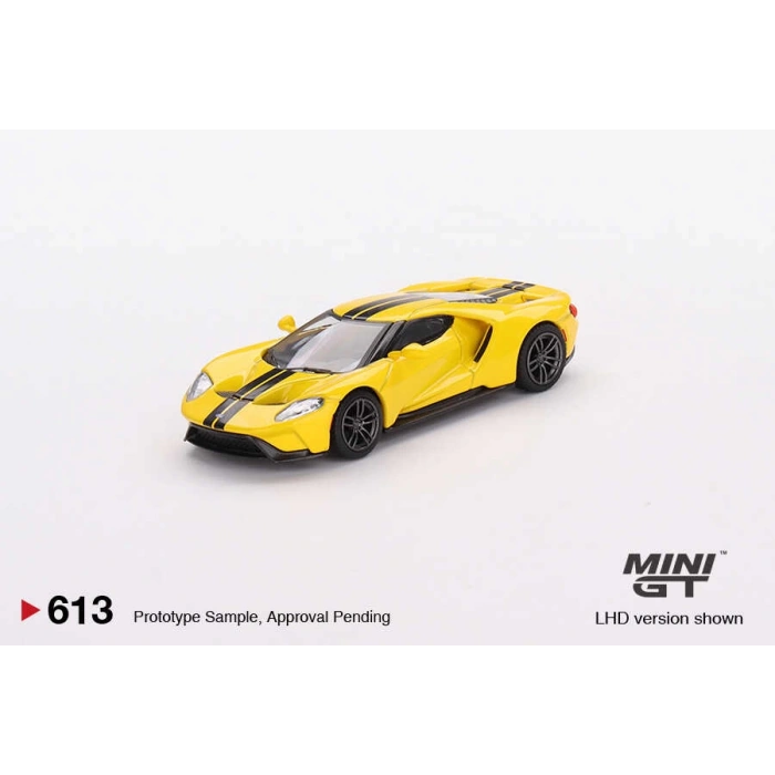 Mini GT 1/64 Ford GT Triple Yellow MGT00613