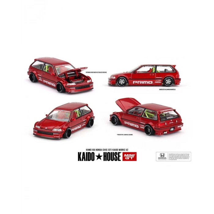 Mini GT 1/64 Honda Civic (EF) Kaido Works V2