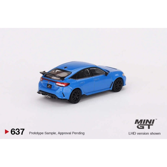 Mini GT MGT00637 1/64 Honda Civic Type R Boost Blue Pearl 2023