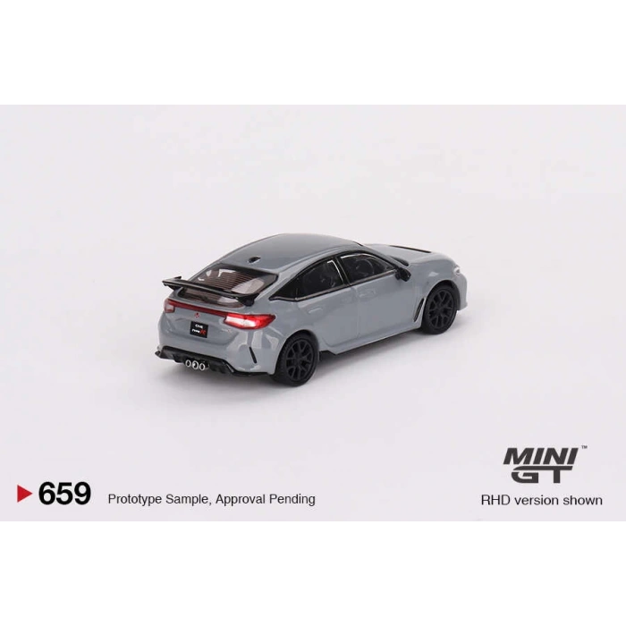 Mini GT MGT00659 1/64 Honda Civic Type R Sonic Gray Pearl 2023